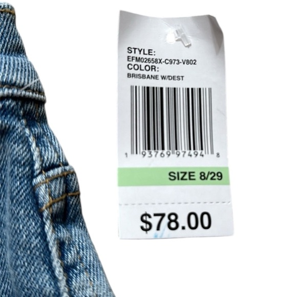 Women’s Kenzie Jeans vintage luxe size 8/29 NWT - Picture 8 of 8